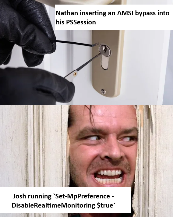 Sometimes we just think differently